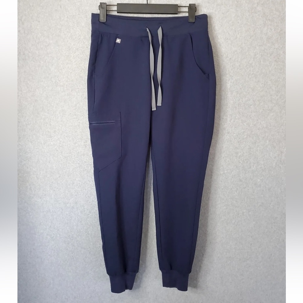 FIGS Technical Jogger Scrub Pants/Bottoms Size XS Blue 28 X 26
